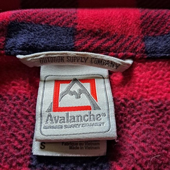 SOLD Avalanche 1/4 zip fleece- women's - Picture 3 of 3